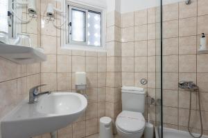 Kúpeľňa v ubytovaní Hotel Bretagne