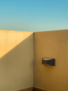 a box on the side of a wall at Casa Maria-Anneta in Kalives Poligirou