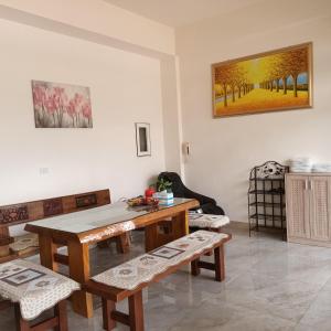 Istumisnurk majutusasutuses Huitaro Homestay