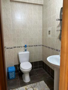 A bathroom at guest house djal