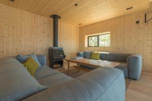Posezení v ubytování Minkfarmen, Spacious seaside cabin with scenic view
