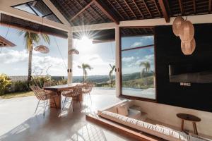 Posezení v ubytování Sundance Residence Nusa Penida