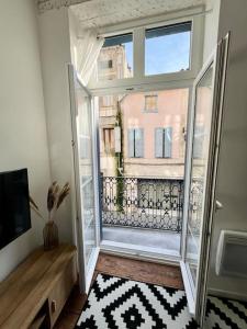 Balkón nebo terasa v ubytování Appartement Victor Hugo - balcon
