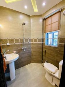 ein Bad mit einem WC und einem Waschbecken in der Unterkunft 103-NEXT INN Tailored to your Highest Standards in Lahore