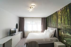 Μια τηλεόραση ή/και κέντρο ψυχαγωγίας στο Emma's Green Home