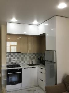 Dapur atau dapur kecil di Квартира