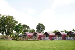 Zahrada ubytování Bali Strawberry Glamping and Camp Bedugul