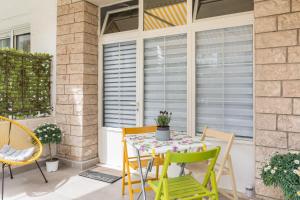 Balkón alebo terasa v ubytovaní Apartment Modern Studio Near Žnjan Beach