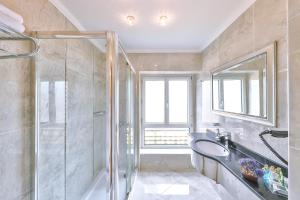 Koupelna v ubytování Buyukada Princess Hotel