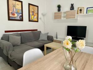Posezení v ubytování Apartamento Columela