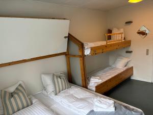 Postelja oz. postelje v sobi nastanitve Danhostel Aalborg