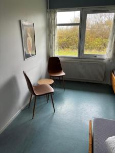 Predel za sedenje v nastanitvi Danhostel Aalborg