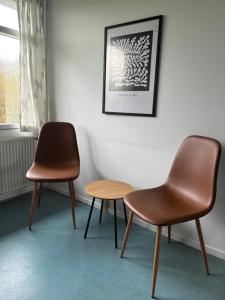 Predel za sedenje v nastanitvi Danhostel Aalborg