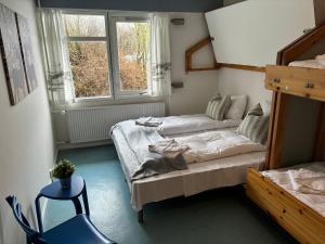 Postelja oz. postelje v sobi nastanitve Danhostel Aalborg