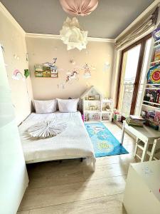 Posteľ alebo postele v izbe v ubytovaní Apartament Kamień i Morze