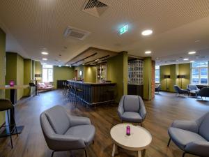 Posezení v ubytování ibis Styles Coburg