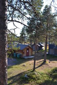 Zahrada ubytování Reindeer Lodge