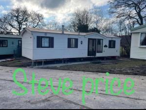 a white house with the words stand office in front of it at Get aways in west wales in Llandysul