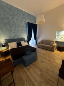 Posezení v ubytování B&B Sigò