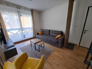 Ruang duduk di Angelika apartman Divčigora