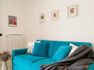 Posezení v ubytování Dascio Paradise Ferienwohnung mit Dachterrasse am See