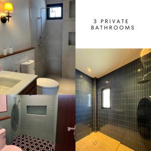 A bathroom at House40 MRT Ratchadaphisek