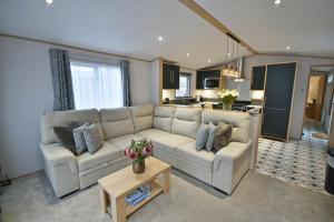 Χώρος καθιστικού στο Pendle View Retreat - Holiday Park