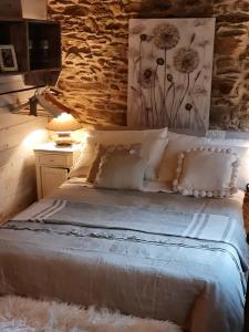 A bed or beds in a room at Il Meriggio