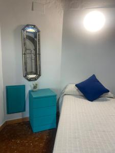 Giường trong phòng chung tại Apartamento Nora