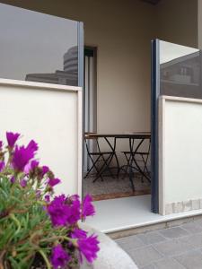 Balkón nebo terasa v ubytování il Portichetto