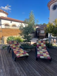 Posezení v ubytování VILLA MIAMI