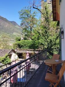 Nespecifikovaný výhled na hory nebo výhled na hory při pohledu z bed and breakfast