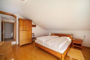 Posteľ alebo postele v izbe v ubytovaní Gasserhof Ferienwohnung Morgenduft