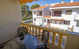 Balkon lub taras w obiekcie Tres Playas Primera línea de mar - ALBERT VILLAS Alcossebre