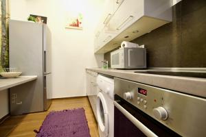 Kuchyňa alebo kuchynka v ubytovaní Premium Apartment by Hi5 - Vitkovics Suite