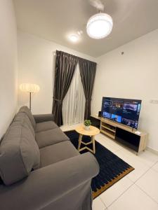 Khu vực ghế ngồi tại Rimbayu Amber Residence 3BR Quayside Mall Near to Masha Oasis Tenby KLIA