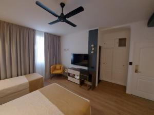 Postel nebo postele na pokoji v ubytování Hotel Internacional