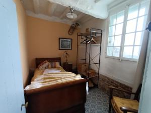 Postel nebo postele na pokoji v ubytování Gîte des 4 chemins Parc Naturel Baie de Somme