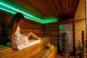 Kúpele alebo wellness v ubytovaní Pilger Apartments