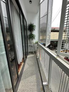 En balkong eller terrasse på Hồng Vân Homestay