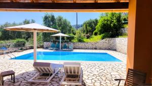 Πισίνα στο ή κοντά στο Villa Milka