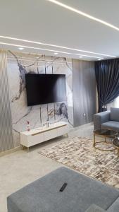 Кът за сядане в fantastic new modern apartment شقة مميزة في قلب المهندسين قريبة من النيل