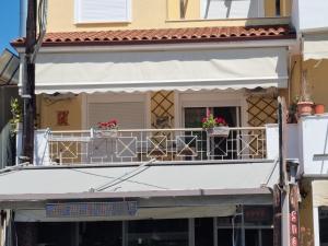 Balkón nebo terasa v ubytování Sofi's Seaside