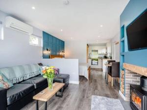 Kuchyň nebo kuchyňský kout v ubytování Laigh Letterpin Lodge