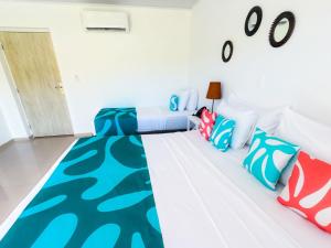 Hotel Caribbean Coral客房内的一张或多张床位