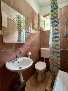 Koupelna v ubytování Vila Danica - Zelenika, Herceg Novi