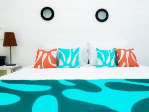 Hotel Caribbean Coral客房内的一张或多张床位