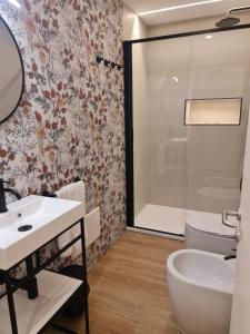 Koupelna v ubytování Hotel Miratorre superior