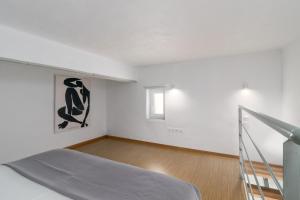 Posteľ alebo postele v izbe v ubytovaní CASA ANNA LOFT Boutique House with Full Sea View + 15 fotografií