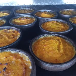 - un petit-déjeuner composé de muffins dans l'établissement Brisaas de Agua Buena, à San Fernando